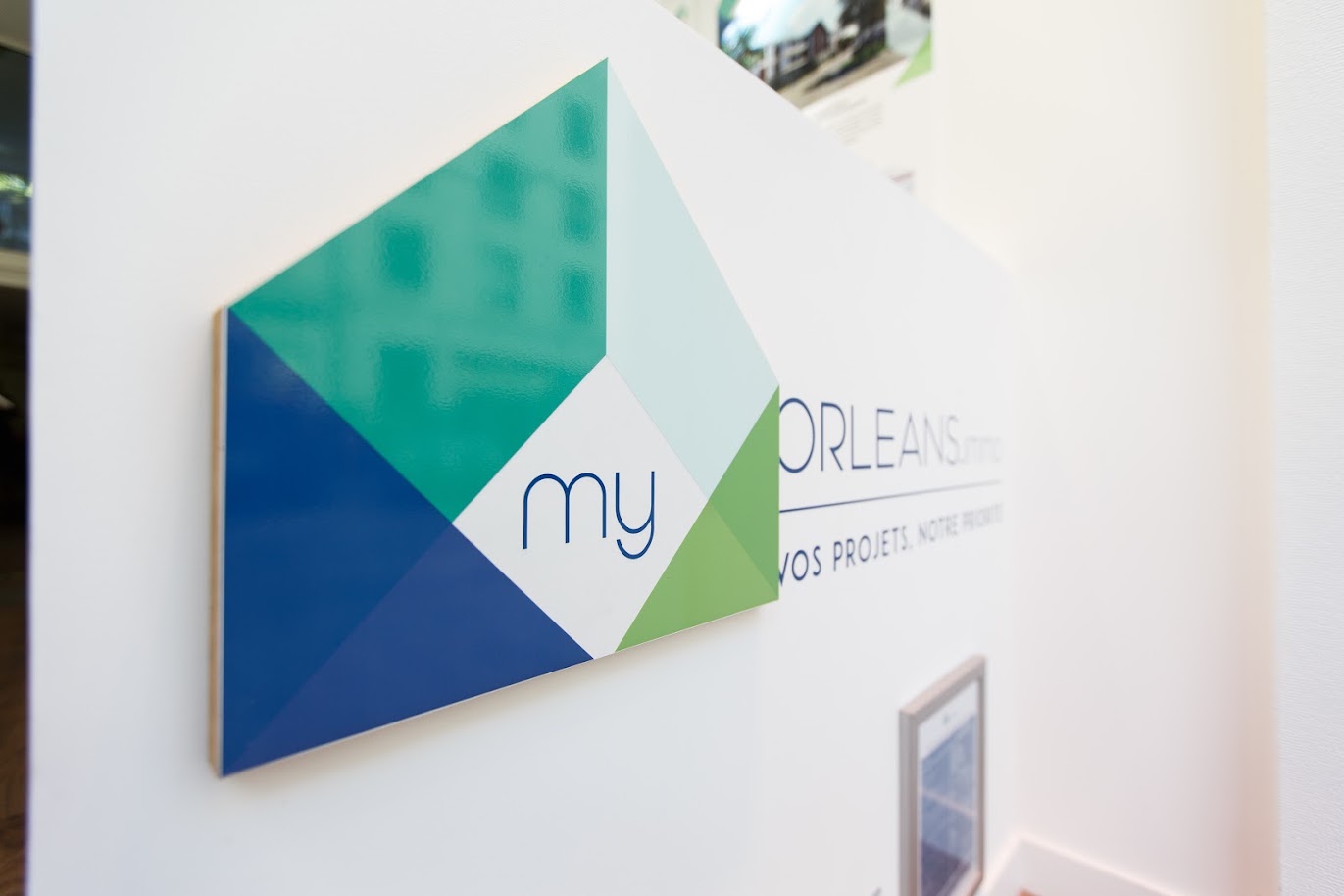 Logo My ORLEANS dans l'agence